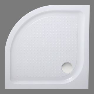 Душевой акриловый поддон 85см, белый BelBagno TRAY-BB-R-85-550-15-W